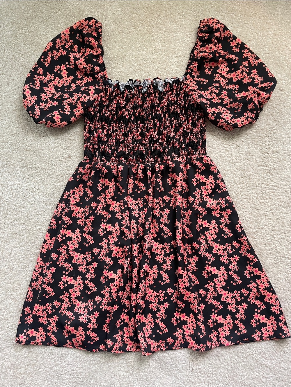 Revolve RESA Blake Mini Dress Daisy Print Medium